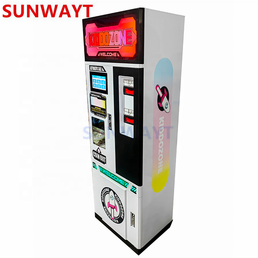 Coin Exchange Machine Token Kiosk Customized Automatic Arcade Token Change Machine Bill Changer For Vending Machine For Sale