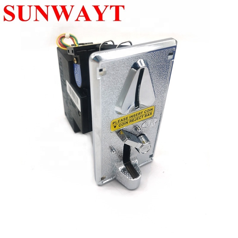 Metal coin acceptor for bartop mini arcade game machine SR1210 comparable coin selector