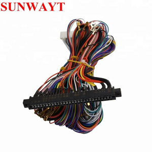 New Standard 2*28PIN JAMMA Wiring Harness manufacturer Multicade Arcade Video Game PCB cable for Jamma Multi Game Board