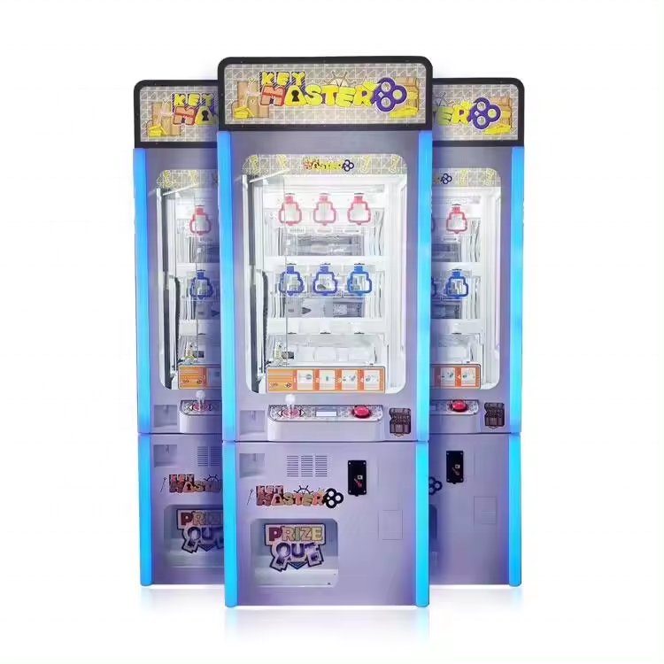 Key Master Prize Out Crane Vending Indoor Scissors Gift Vending Machine For Coin Operated Games Machine