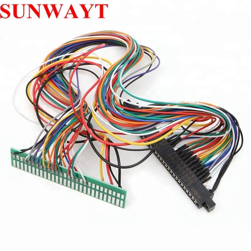 100mm Jamma extender wire harness with Plastic For Arcade JAMMA Game Boards Cabinet