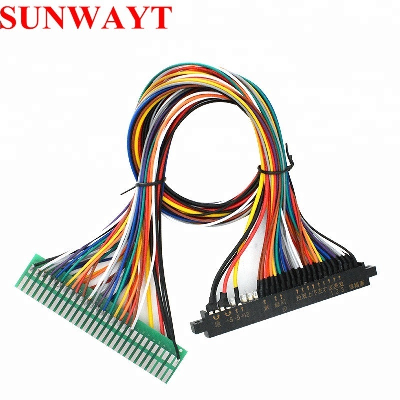 100mm Jamma extender wire harness with Plastic For Arcade JAMMA Game Boards Cabinet