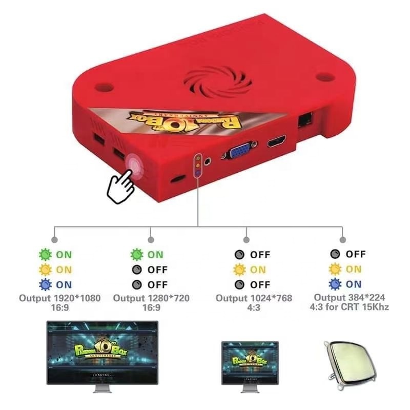 New Coin operated PDbox 10th 5142 IN I home Version Board Classic Video Game Retro Arcade Jamma Board