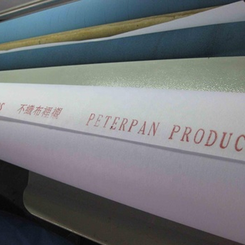 supplies High Quality 100% Polyester Water Absorbent Non-woven Fabric Embossed double sided adhesive interlining