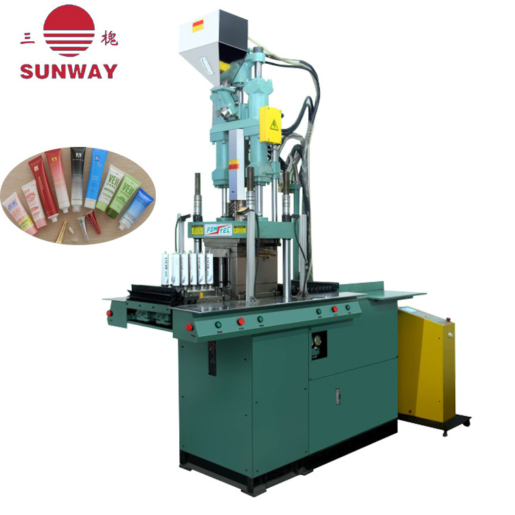 Cosmetic Tube Shoulder Vertical Injection Molding Machine