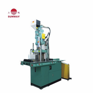 manual tube heading machine/vertical plastic injection moulding machine