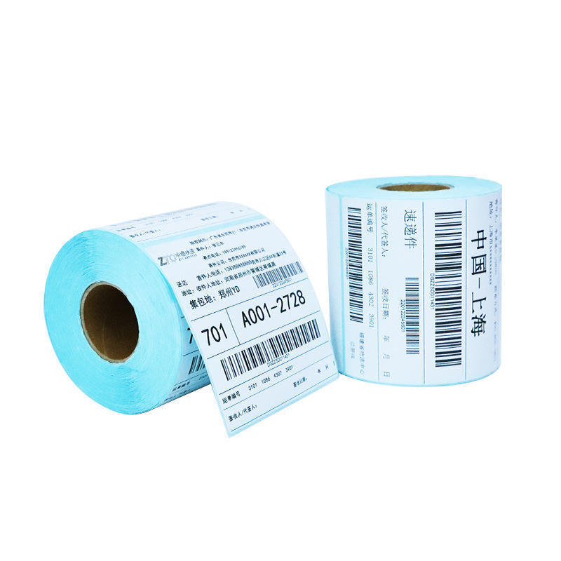 Printable Termal Shipping Etiqueta A6 Waybill Delivery Sticker Direct Thermal Label Roll 4x6 Thermal Labels Address Labels