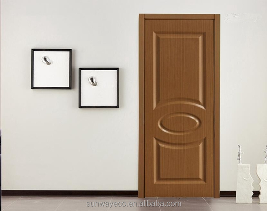 2020 hot sale pvc toilet door pvc bathroom door price pvc interior door