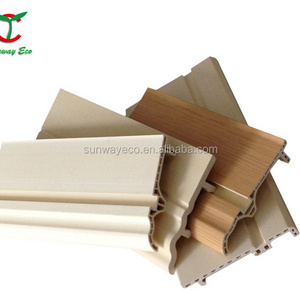 wholesale eco-friendly pvc floor accessories skirting board