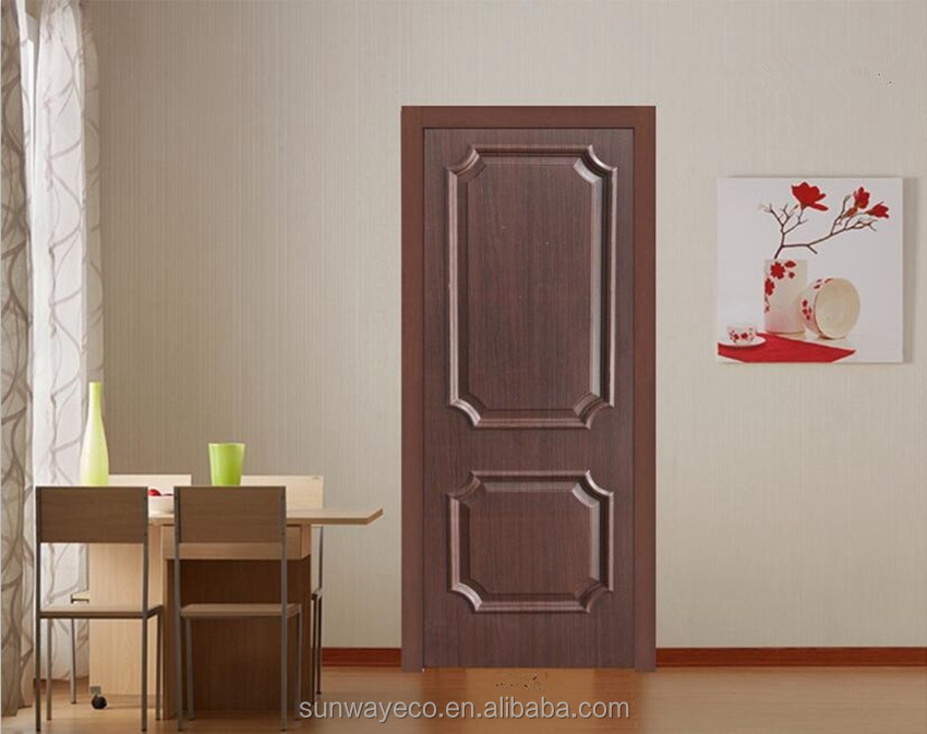 2020 hot sale pvc toilet door pvc bathroom door price pvc interior door