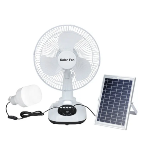 Superior Quality Portable Battery Rechargeable Table Fan 12v DC Solar Power Solar Fan With Solar Panel