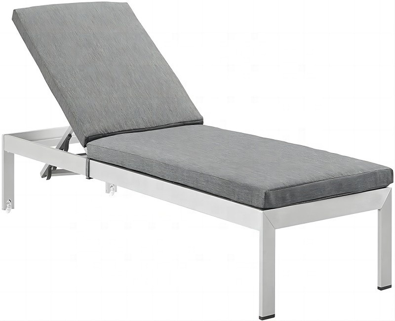 Swimming Pool Chaise Lounge Aluminum Outdoor Furniture Sun Lounge Chair Folding Beach Chaise Lounge Chair