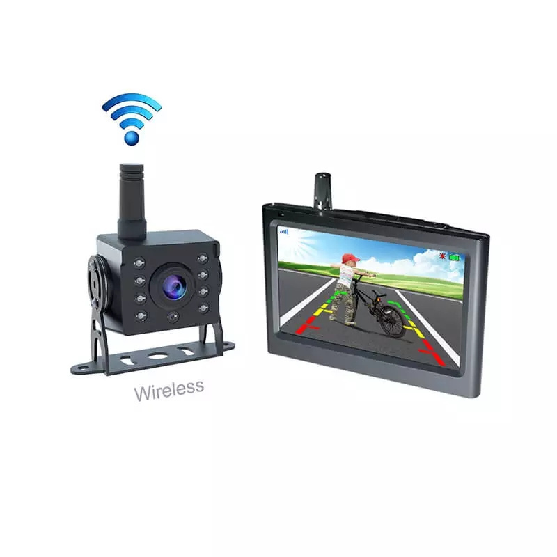 Waterproof Night Vision Wireless Rear View Back up Camera System + 4.3