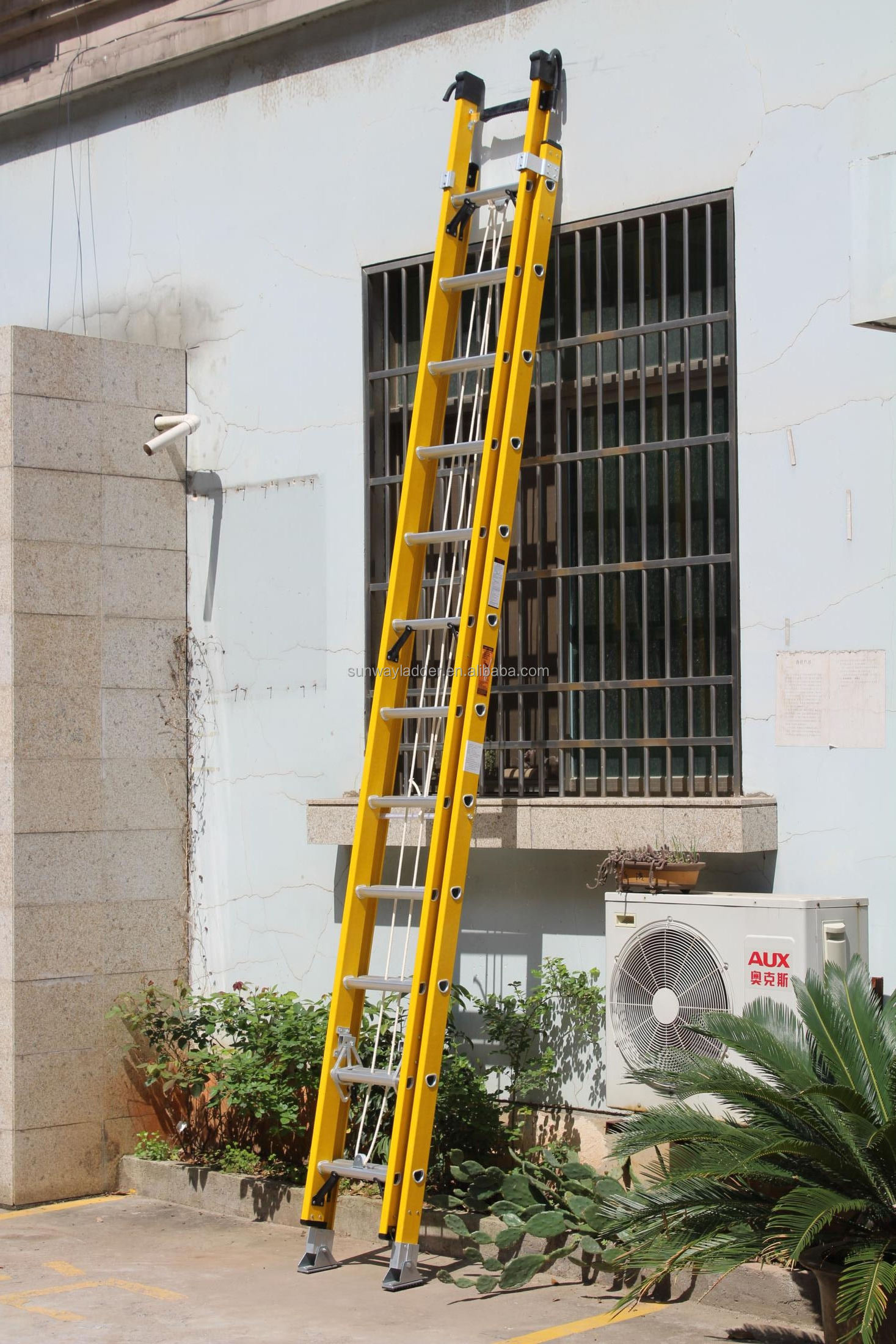 2024 fiberglass insulation ladder safety  fiberglass telescopic step ladder