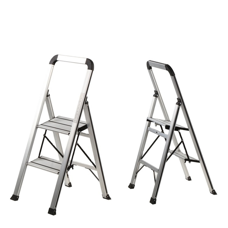 New Item Portable Folding Ladders Household 3 Step Ultra-Thin Thickness Ladder