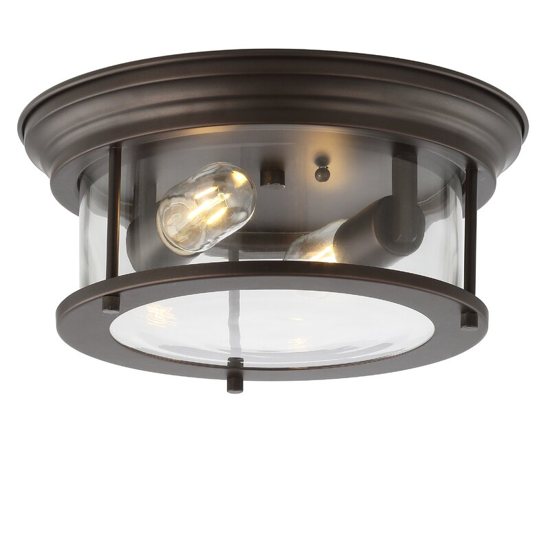 Factory Price Modern Industry Flush Mount Iron Seeded Glass Bathroom Ceiling Lamp Lighting For Aisle Bedroom