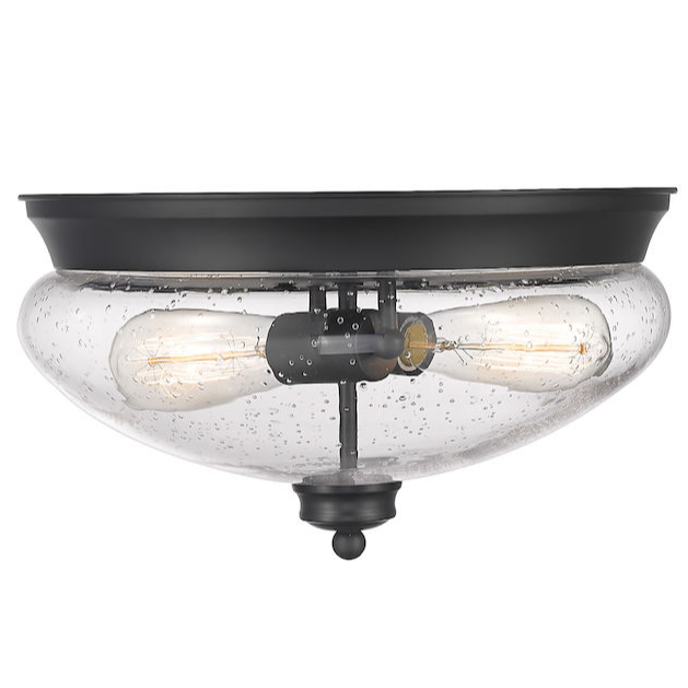 Modern Wholesale Indoor Bathroom Seeded Glass Flush Mount Decor Ceiling Lights Fixtures For Home Stairwell Balcony