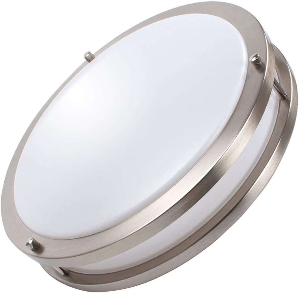 Adjustable for Bedroom Kitchen Bathroom Hallway 5CCT Flush Mount Ceiling Mount Lights 18W LED Ceiling Light Fixture