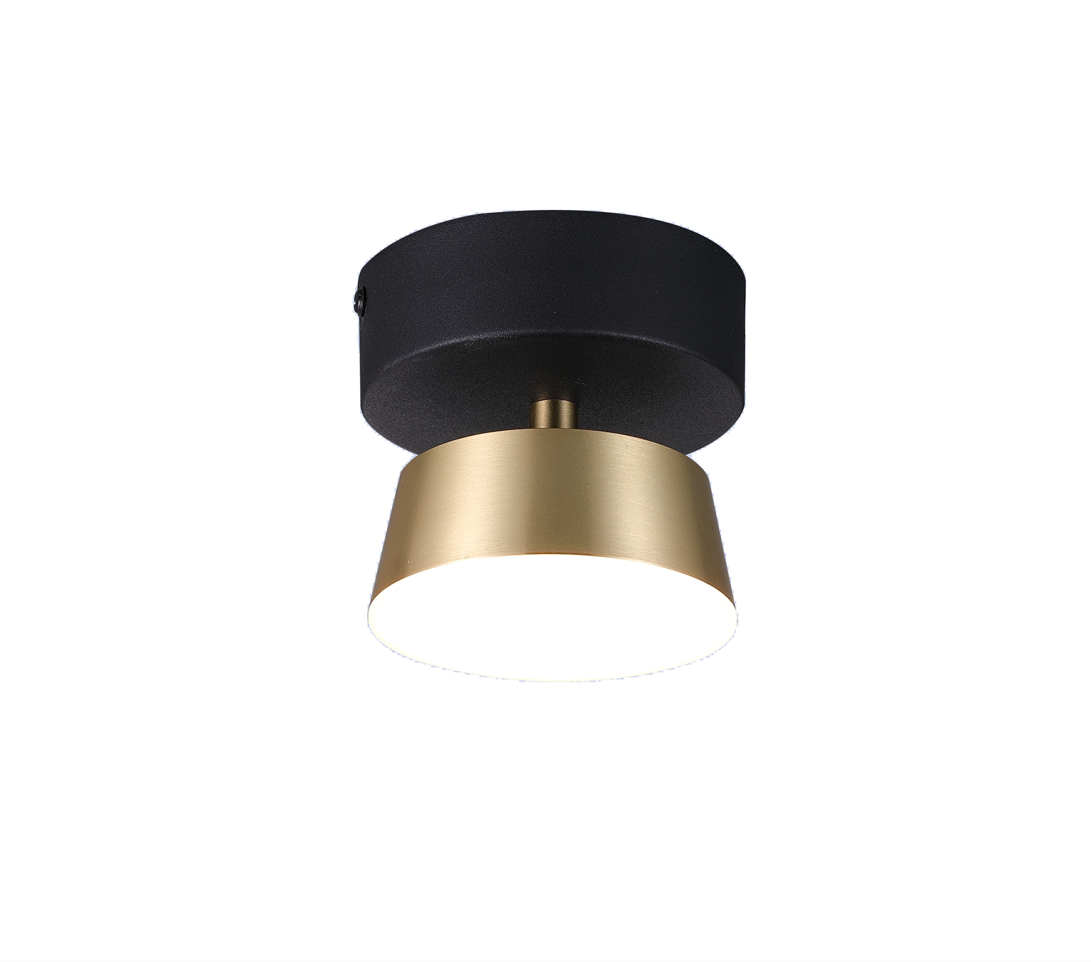 Minimalist Mini Hallway Foyer LED Aluminium Gold Ceiling Lamp Decor Flush Mount Light Fixture For Stairs Enterway Bedroom