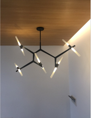 Modern Nordic Metal Branches Design Chandeliers Sputnik Pendant Lighting for Dining Living Room Hotel