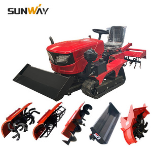 Chinese 20 25 35 50 60 80 100 120 Horsepower Diesel 3 Point Rototiller Mini Rotary Tiller Cultivator