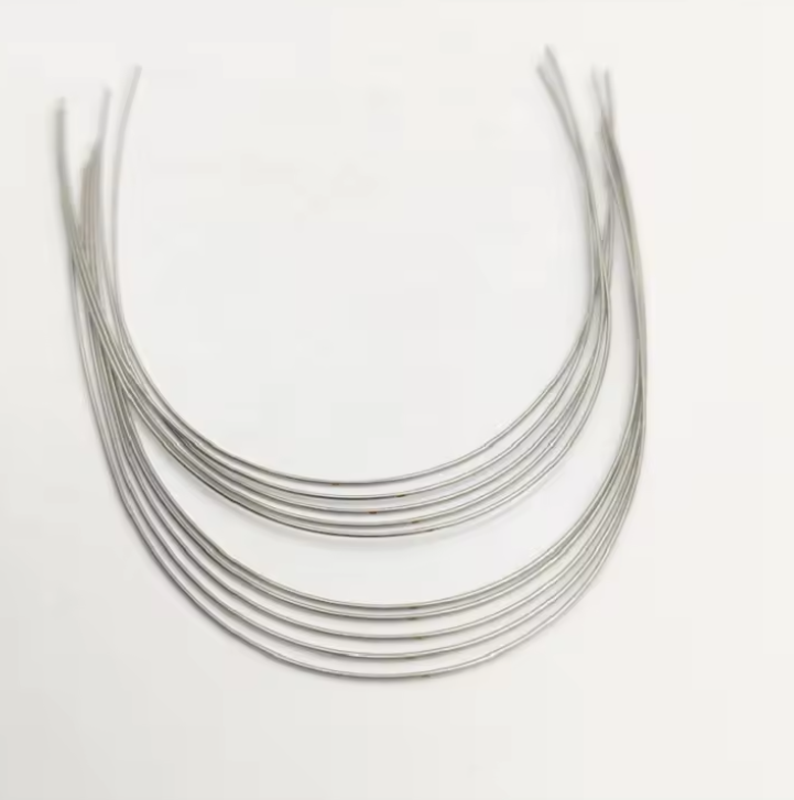 Orthodontic Archwires dentist usage Stainless steel Niti Ovoid Natural and Square Archwire