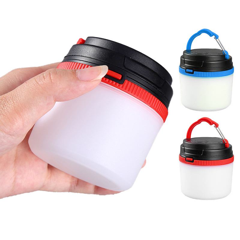 Outdoor Portable Tent Lantern Waterproof Hanging LED Lights Bulbs Camping Lantern with Magnet