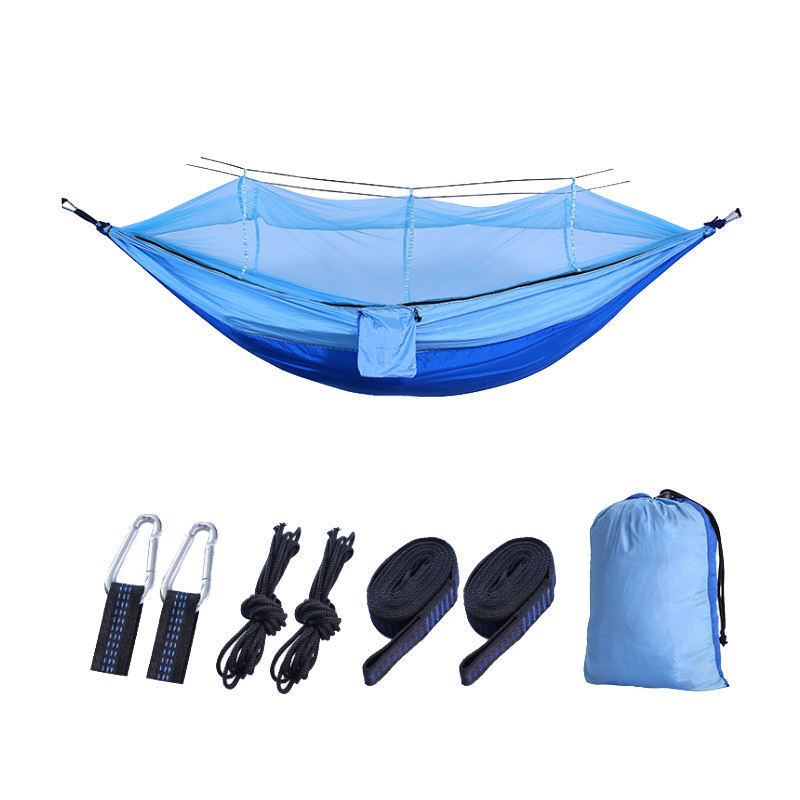 Mosquito Net Parachute Fabric Hammock Single and Double Camping Mosquito-proof Aerial Swing