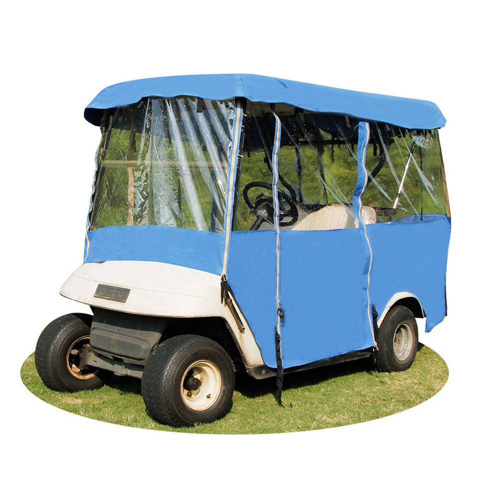 Golf Cart Cover with Door Suitable for 2 Seats or 4 Seats Deluxe Edition