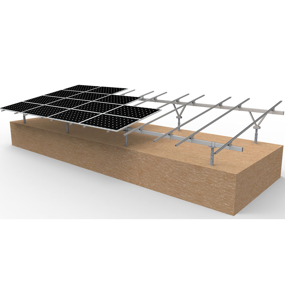 Solar Mounting Structure Aluminum Brackets Solar Carport Mount System For Commercial Pv Applications