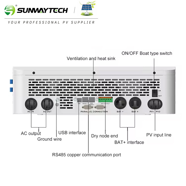 Sunway new system 8kw 10kw solar power system residential off grid solar energy system home