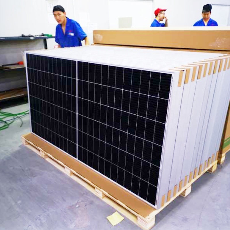 Sunway high quality 9bb solar panels 405w half-cell panels solar 400w mono solar panels