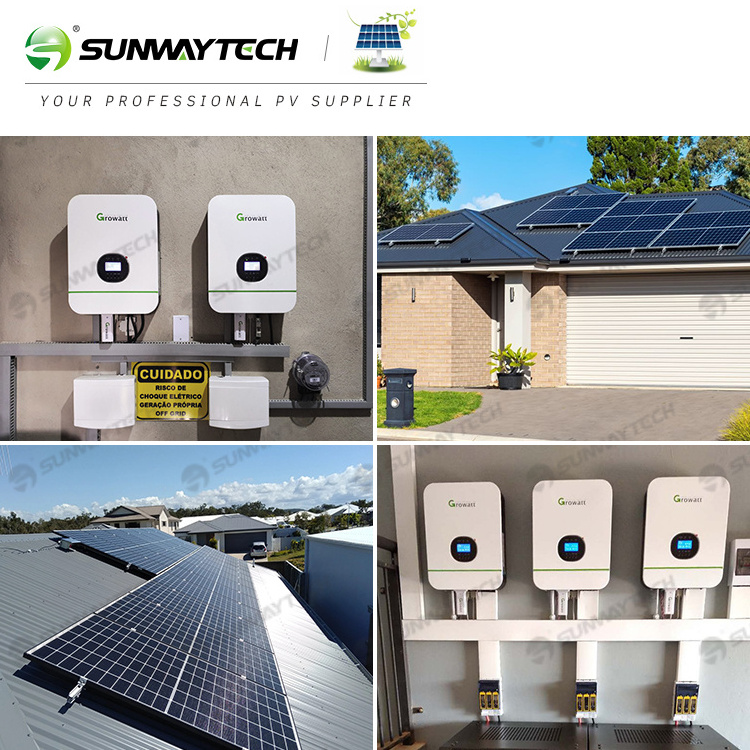 Sunway Best selling solar panels kit off grid solar energy system with battery inverter