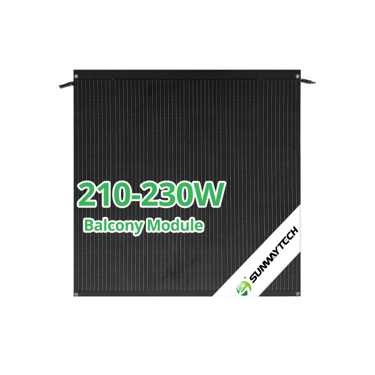 Portable Solar Panels 230W 210W Small Size Flexible Solar Panels Balcony