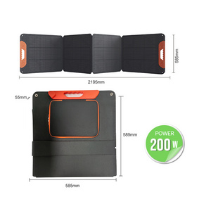 Outdoor Portable Solar Panel Solar Power System Oem Reasonable Price Foldable Solar Panel OEM Color Made in China 100w 200w 400w