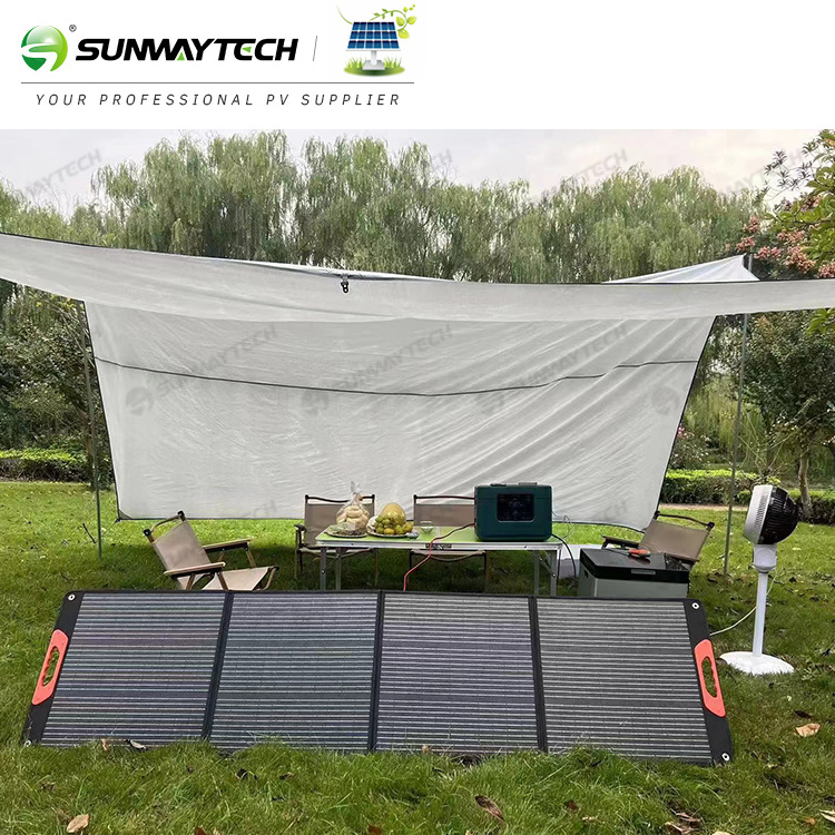 Outdoor Portable Solar Panel Solar Power System Oem Reasonable Price Foldable Solar Panel OEM Color Made in China 100w 200w 400w