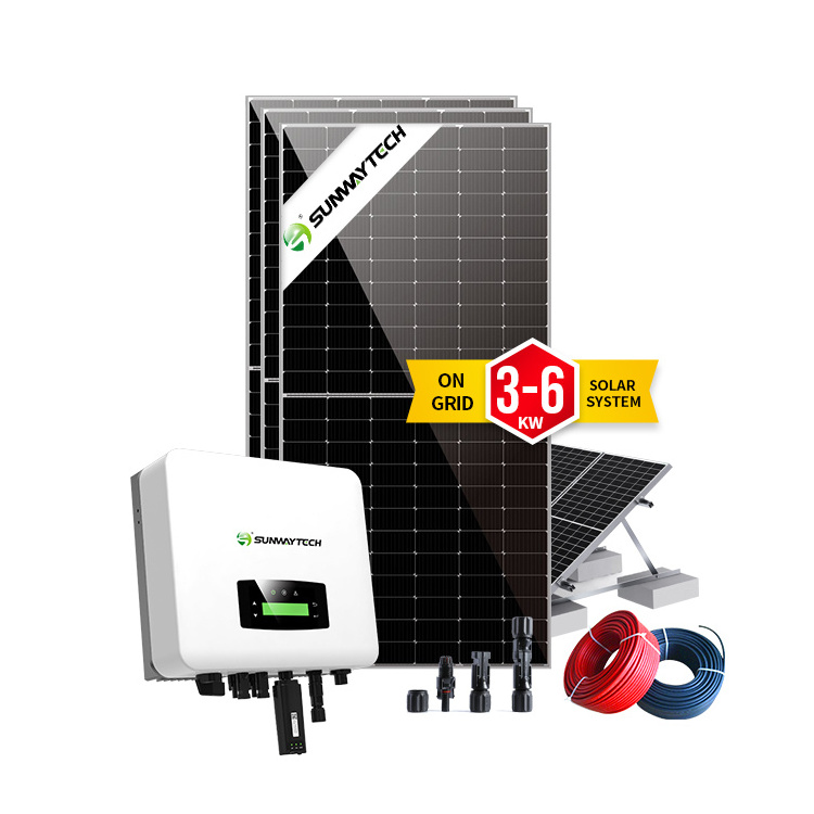 US standard 5kw solar system 10kw split phase inverter Solar Panel Kit On Grid