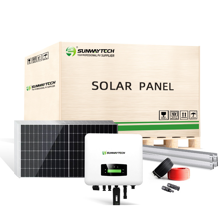 US standard 5kw solar system 10kw split phase inverter Solar Panel Kit On Grid