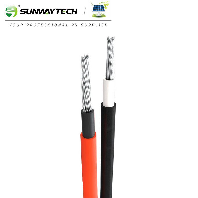 PV Solar Cable 4mm2 / 6mm2 / 10mm2 / 16mm2 / 25mm2 Power System Wires Red Black DC Wire 600/1000V