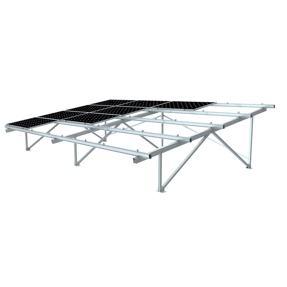 Solar Mounting Structure Aluminum Brackets Solar Carport Mount System For Commercial Pv Applications