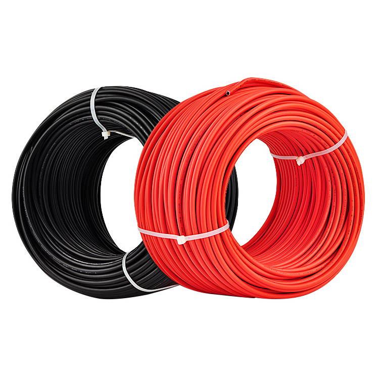 Sunway pv cable en50618 solar cable 2.5mm 6mm solar dc cables solar panel automatic cable strippi for solar system