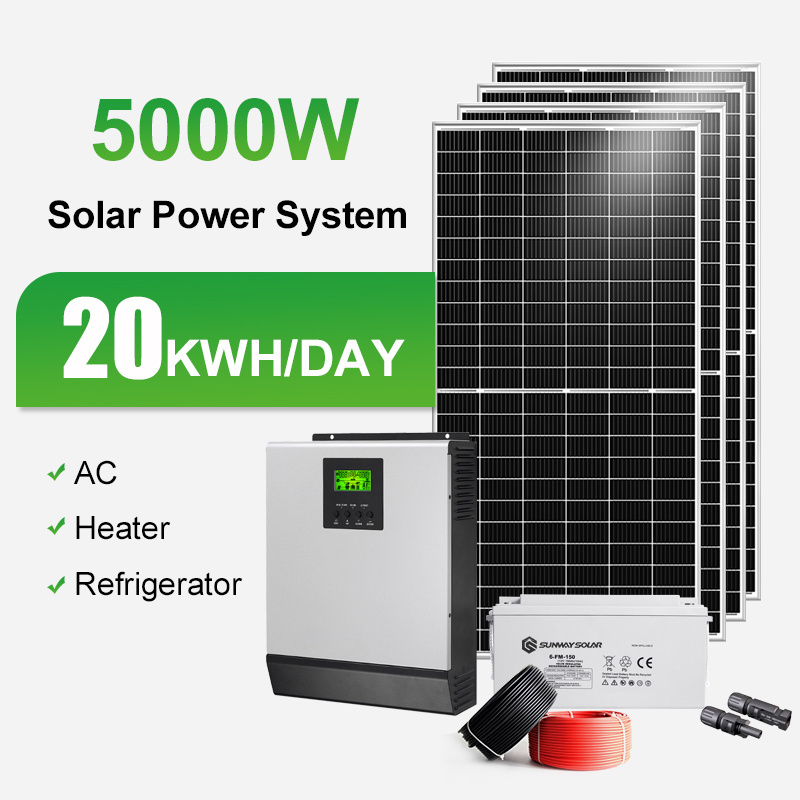 solar panel kit off grid 15kw 10kw 5kw solar system package solar system off-grid solar system complete set