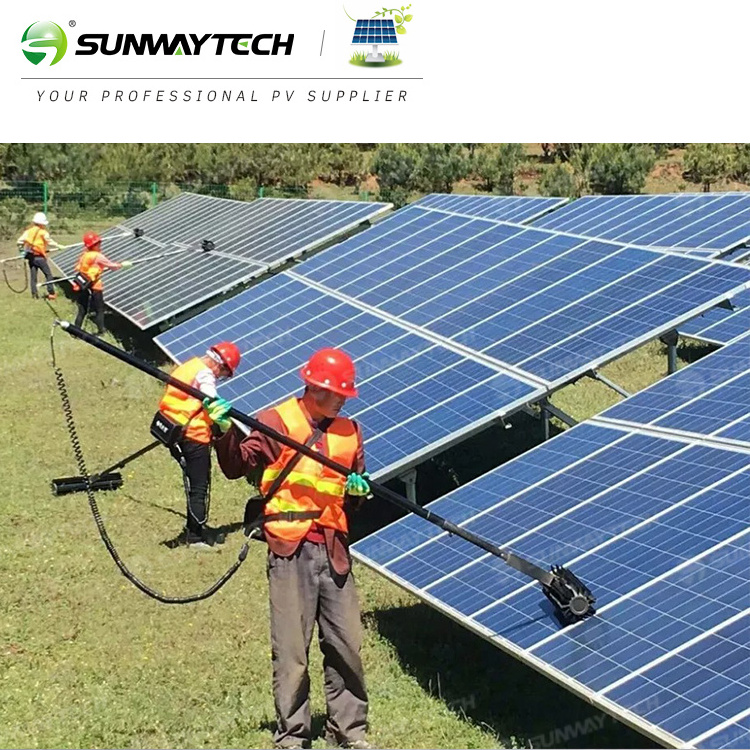 Sunway solar cleaner C21-7200 model solar panel cleaning tool set solar panel cleaning robot price