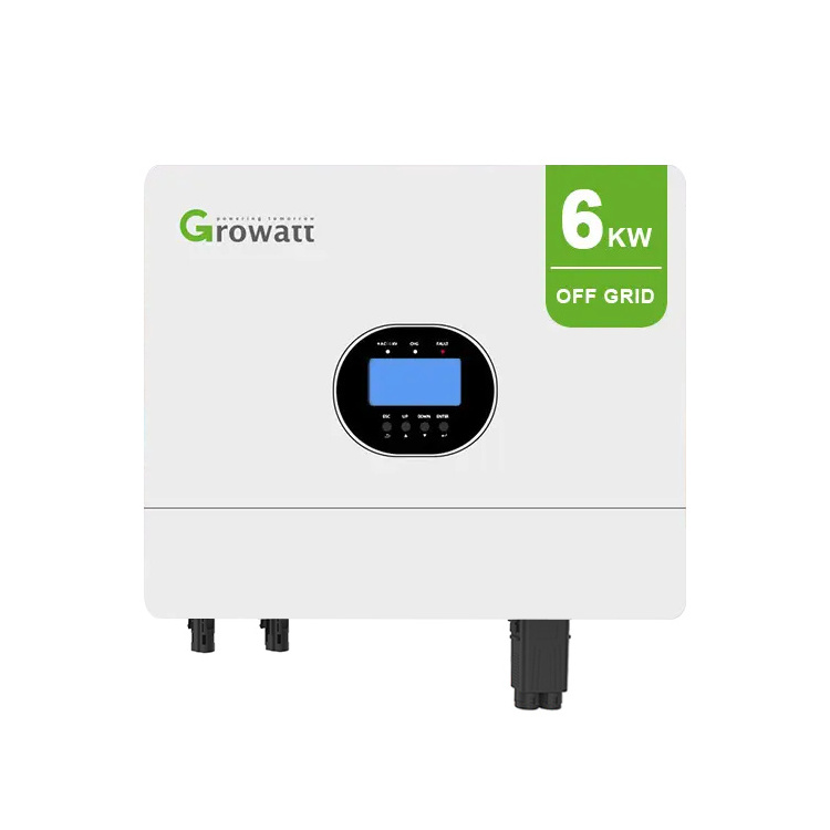 Growatt Wholesale Single Phase Solar Inverter SPF6000 inverters 48vdc to 120 vac with 6000 watts