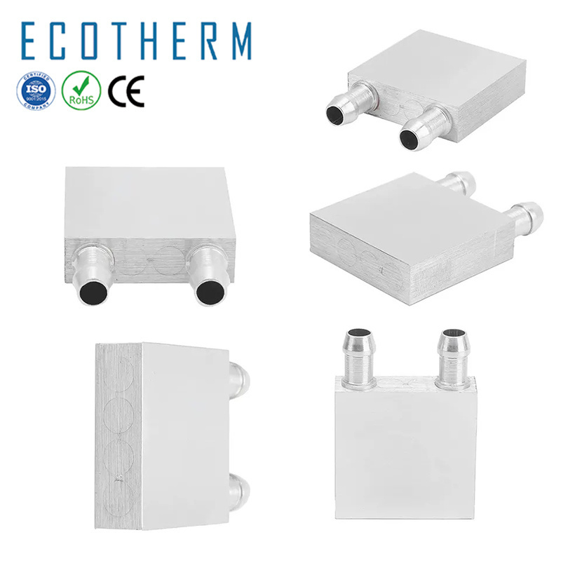 High Power Smart Electronics Aluminum Water Cooling Block Copper Long-size water cooling heatsink