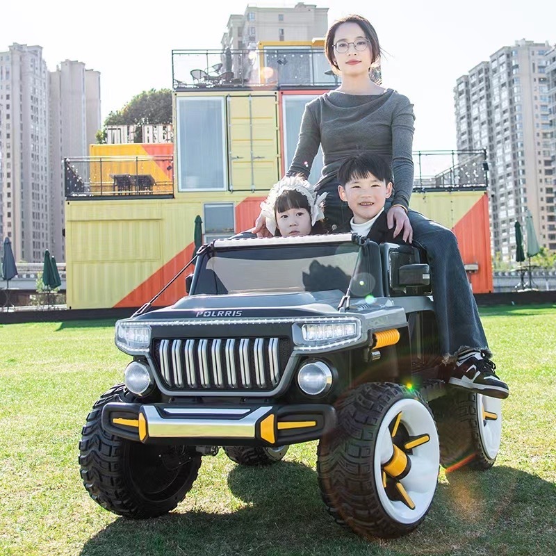 Parent child exclusive two seater off-road vehicle Rechargeable Car For Kids