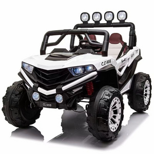 New Arrival 4 wheels 4 motors big power 12V 11A battery off Rode Ride on Car  Spring Toys Electric Car Child 4x4