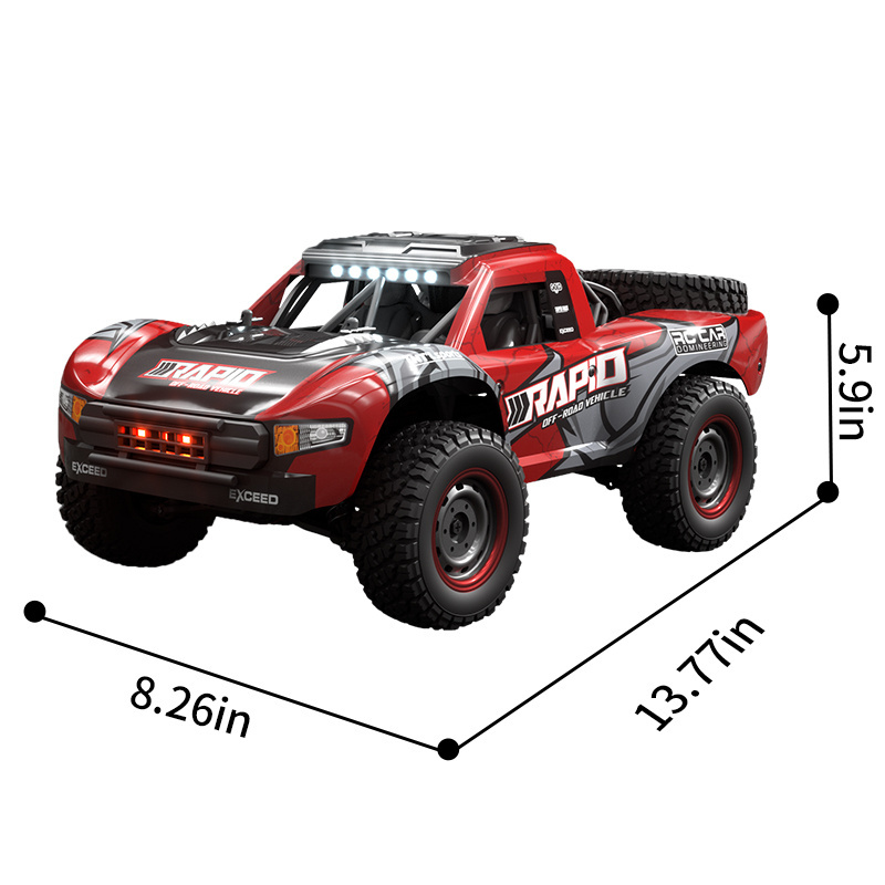 Q130A Brushless high-speed big foot climbing off-road four-wheel drive remote control vehicle racing technic parts