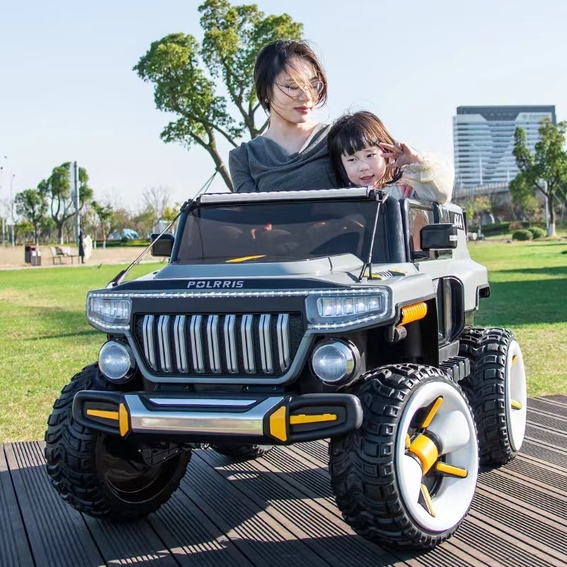 Parent child exclusive two seater off-road vehicle Rechargeable Car For Kids