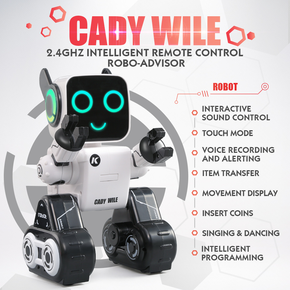 intellectual gesturecontrol and voice robot  for  tainment, Children' robot toy stem robot toys programming toys